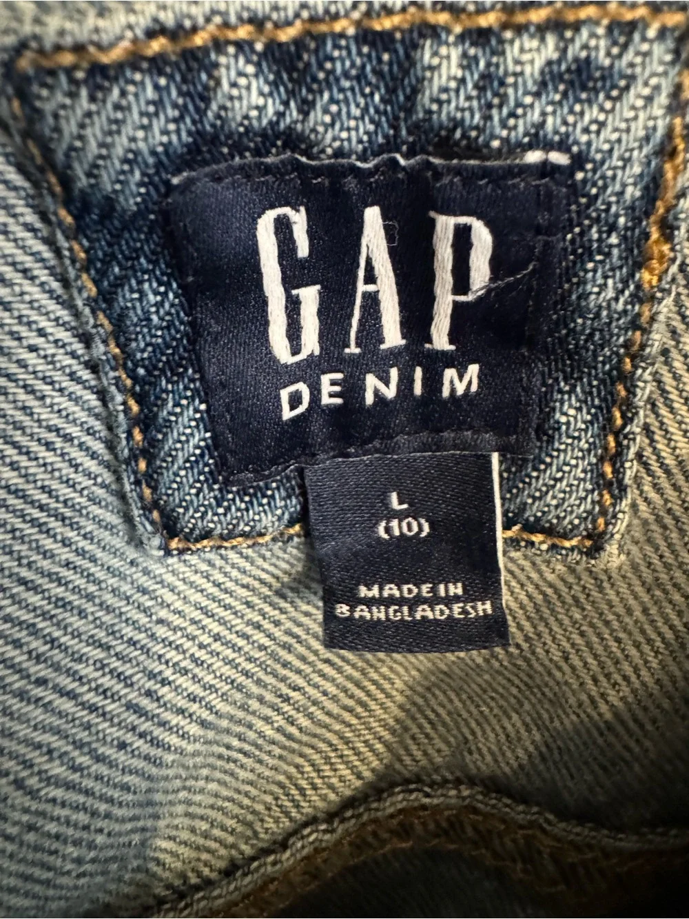 GAP girls Light Blue Classic Denim Jacket